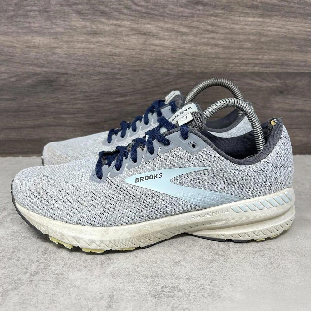 Brooks Ravenna 11 Running Shoes Womens Size 7 Teal Blue Sneakers Running
